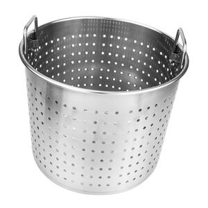 Operitacx Stainless Steel Leaky Pot